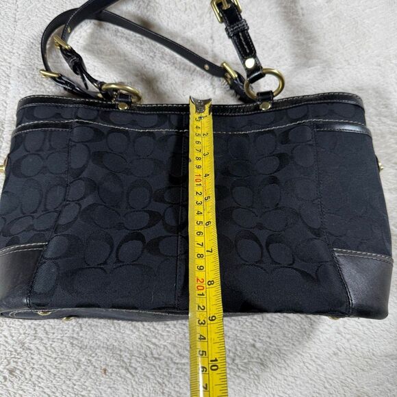 Coach Vintage Y2K Signature Monogram E0768-11237 Shoulder Bag Tote Purse - Picture 7 of 7